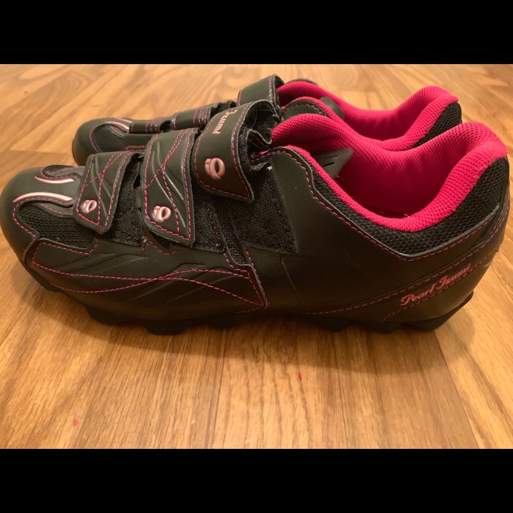 pearl izumi cycling shoes black/pink